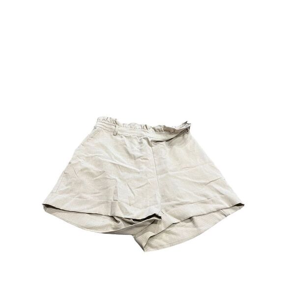 Amaryllis tan paper bag shorts. Size 2x - Picture 1 of 3